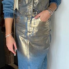 zara denim co ord
