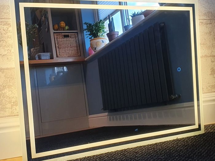 LED Bathroom Mirror Demister Antifog Defogger Fog Free