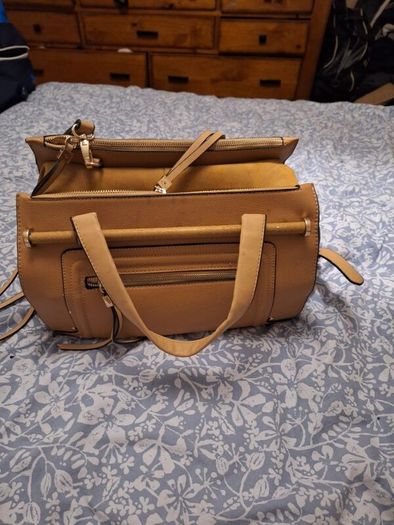 River Island Camel Bag
