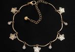Butterfly Crystal Charm Bracelet