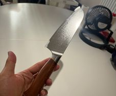 VG10 Santoku Kitchen Knife Stylish Kitchen Knife with Wooden Handle
