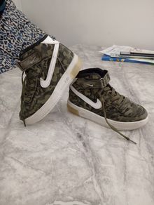 Nike Air Force 1 (( Camo High Tops Kids))