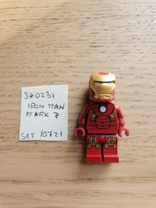 lego sh0231 Iron man mark 7, set 10721, 6869