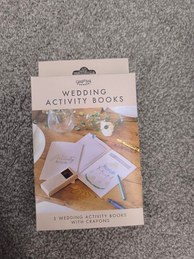 Wedding Activity Books