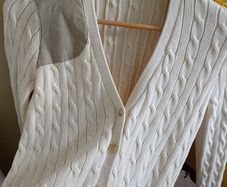 Ralph Lauren cream cardigan size S