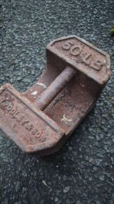vintage classic 22kg dumbell