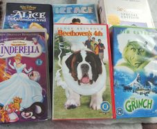 6 VHS Videos, sold separately (26234)