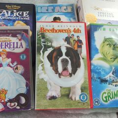 6 VHS Videos, sold separately (26234)