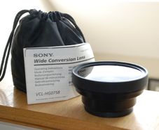 Sony VCLHG0758 High Performance Wide Conversion Lens x0.7 for 58mm diameter lens