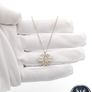 Vintage 925 Sterling Silver Filigree Butterfly Necklace Image 8