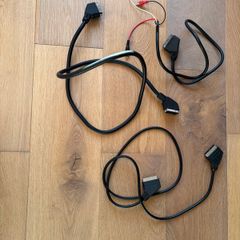 Cables, scarts x2, phone extensions