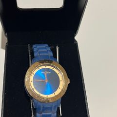 Pilgrim Blue Strap Watch