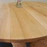 solid Oak round table Image 2