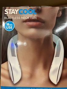 Portable USB Rechargeable Bladeless Neck Fan