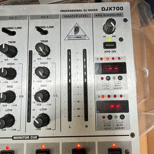 Behringer DJX700 Pro 5-Channel DJ Mixer - Boxed - Very Good Condition