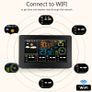 WiFi Weather Station APP Control Smart Weather Monitor Indoor Outdoor Temperature Humidity Barometric Wind Speed Functions Image 2