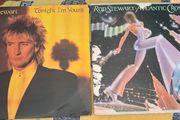 Rod Stewart x 2 vinyl LP. Tonight I'm Yours - Irish pressing.  PRICE FOR BOTH