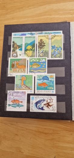 80's Poland Post Stamps