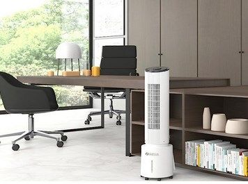 Olimpia Splendid Peler 5, 5L Water Tank Air Cooler with Remote Control and Timer, White