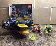 El Diego's stunt plane Lego set no 70429 - full and complete
