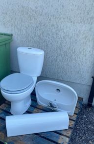 Toilet and Sink Set