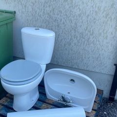 Toilet and Sink Set