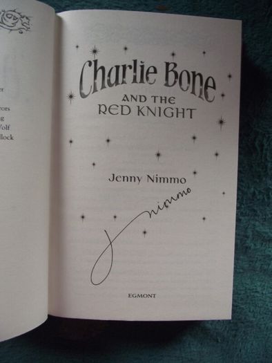 Jenny Nimmo-Children of The Red King (Charlie Bone)-13 Books 1st/1st & Signed
