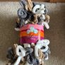 12 balls of finger loop knitting wool yarn 100g each Image 3