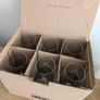 6 Large Bordeaux Wine Glasses Image 3