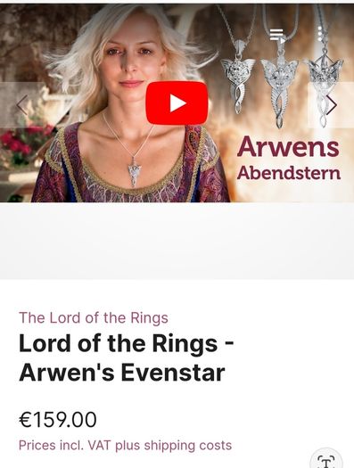 Lord of the Rings pendant