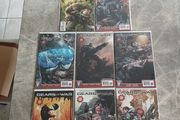 Gears of War run 8-14 +16, Rise of Raam 1-4 Ryan Brown Variant set.