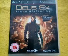 Deus Ex Human revolution limited edition PlayStation 3 ps3 games Original