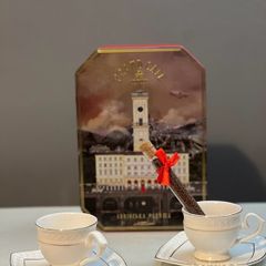 tea set gift set collection Wes Anderson style grand hotel