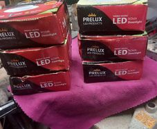 6 Down Lights Prelux Led energy saver ip20 Rated