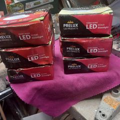 6 Down Lights Prelux Led energy saver ip20 Rated