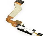 iPhone 4 Replacement Charging Dock Port Connector Flex Cable and Mic Black