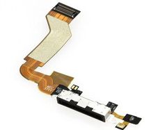 iPhone 4 Replacement Charging Dock Port Connector Flex Cable and Mic Black