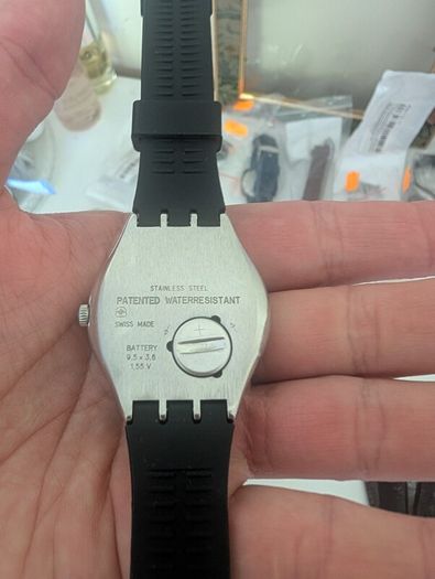 Swatch 1993 Vintage Waterproof Stainless Steel