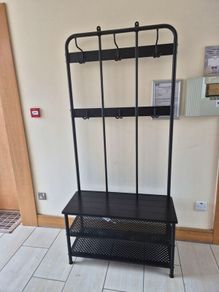 coat and shoe rack
