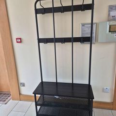 coat and shoe rack