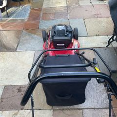 petrol lawnmower