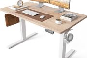 Electric Standing Desk Height Adjustable For Gaming and Computer, 120 x 60cm Sit Stand
