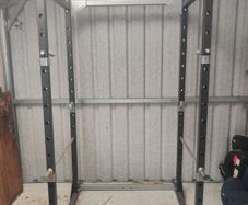 Hit Fitness Complete Home Gym Bundle: Power Rack, Adjustable Bench, Barbell & 85kg Weights