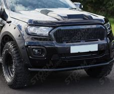 Ford Ranger T6 Front Spoiler Bar Black 2012 - 2022