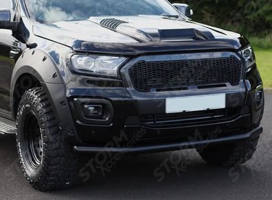 Ford Ranger T6 Front Spoiler Bar Black 2012 - 2022