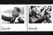 2018 Ireland International Statesmen: Martin Luther King, Jr &amp; Nelson Mandela Commemorative Stamps Mint Never Hinged (MNH)