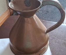 Copper Quart Haystack Jug