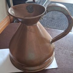Copper Quart Haystack Jug
