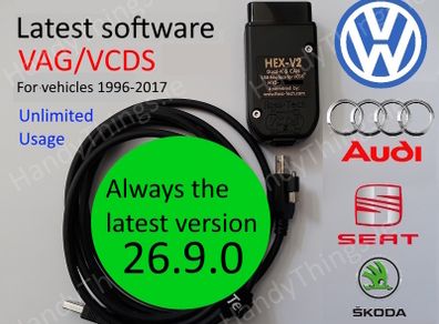 VCDS VAGCOM HEX-V2 diagnostic interface