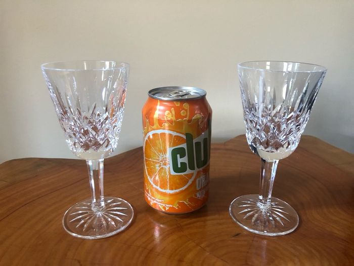 waterford crystal  glasses stamped